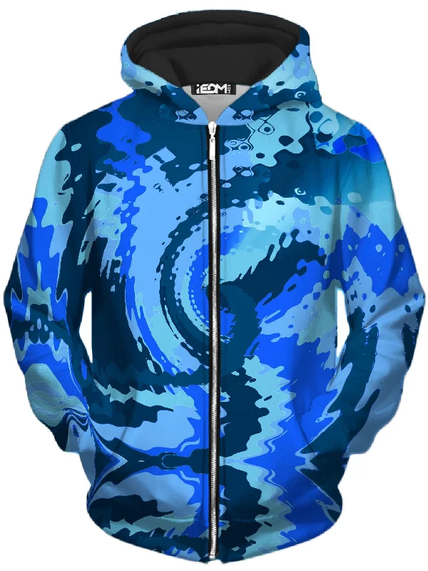 Blue Magic Unisex Zip-Up Hoodie